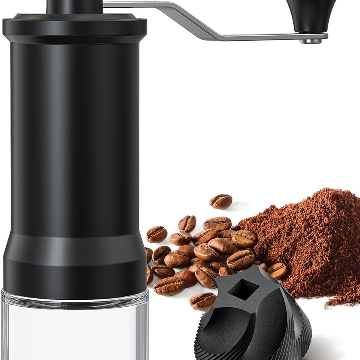 KUANGYE - Molinillo De Cafe Manual Moledor Granos Cerámica Portatil
