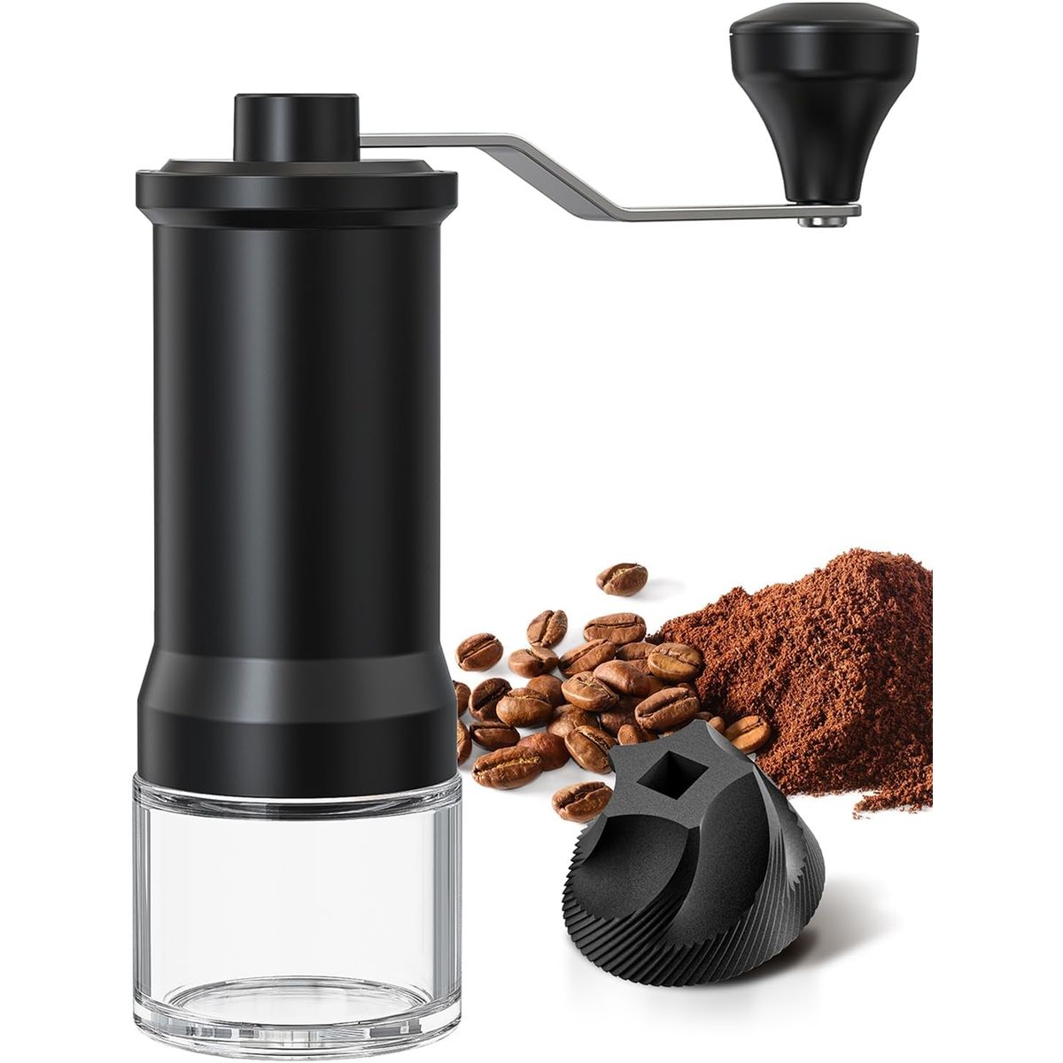 KUANGYE - Molinillo De Cafe Manual Moledor Granos Cerámica Portatil