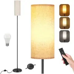 EVERSO - Lámpara De Pie De Protección Ocular Control Remoto Salón Led