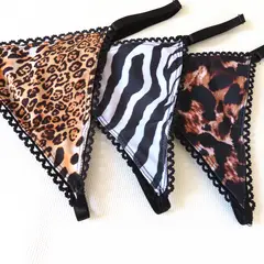 CREA PRINT - Pack 3 Colales Basic Sensual Ajustable Mapanare animal print
