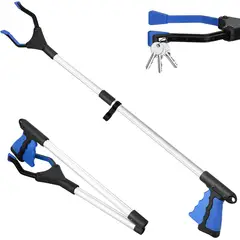 KUANGYE - Bastón Con Pinza De Agarra Recogedor De Basura Plegable
