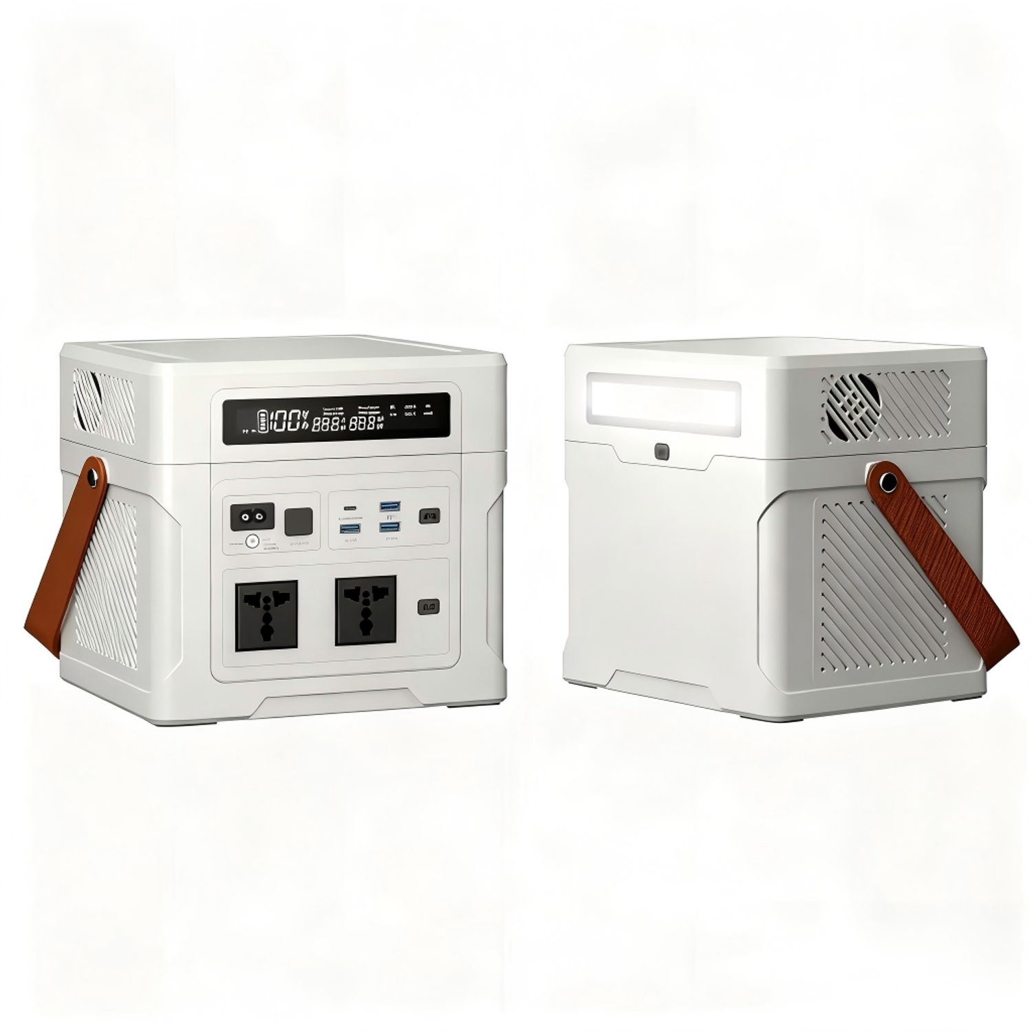 ソダテックコンセント付きsodatec electronballast 600w EWTTO ZN-P1000 Generador Solar Portátil 1000W 892.8Wh - Pantalla