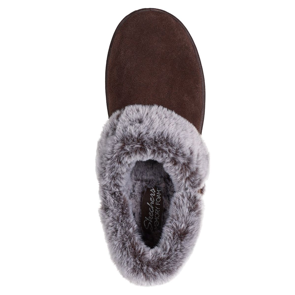SKECHERS - Pantuflas Mujer Cozy Campfire French Toast 2 Café O Skechers