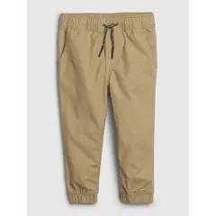 GAP - Pantalón Bebé Jogger Pull-on Beige