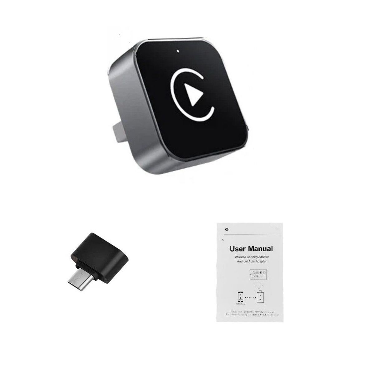 GENERICO - Carplay Adaptador Inalámbrico Android Auto Compatibilidad