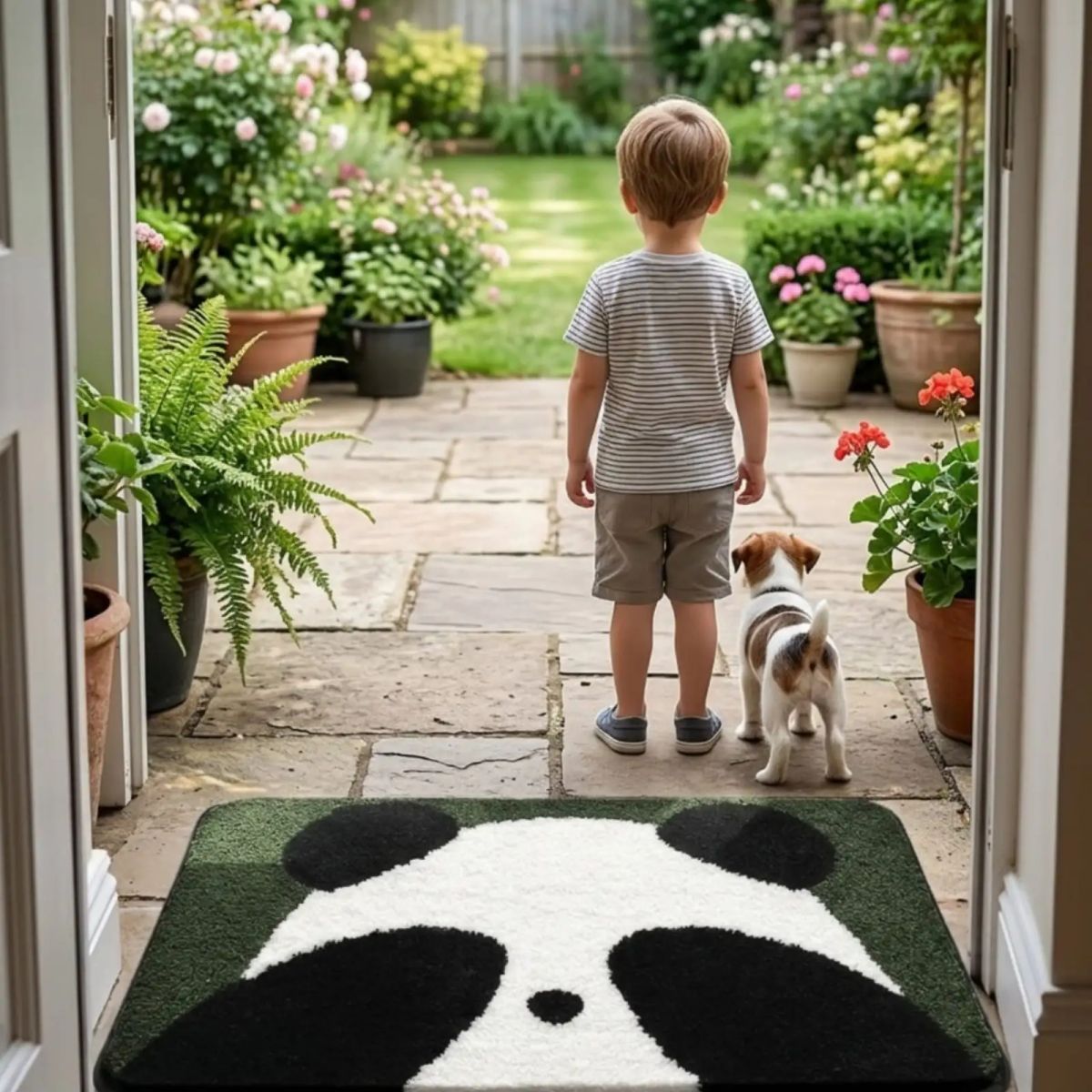 GENERICO - Juego De 2 Alfombras Decorativas Multiuso Para Hogar