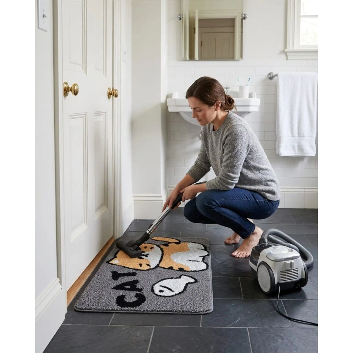 GENERICO - Alfombra Decorativa Multiuso Para Hogar