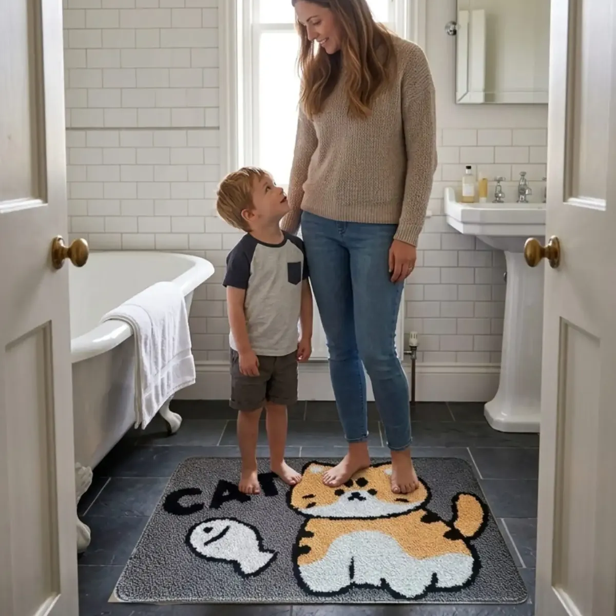 GENERICO - Alfombra Decorativa Multiuso Para Hogar