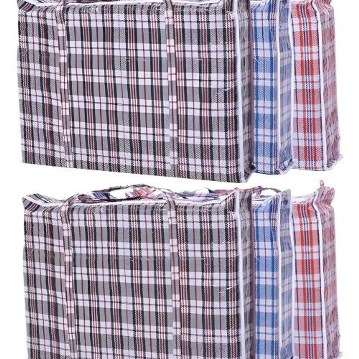GENERICO - Pack 6 Bolsa Matutera Bolso Para Almacenaje 80x60x20cm