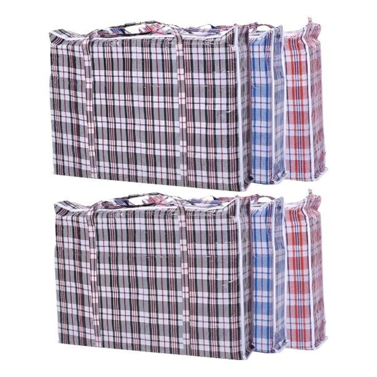 GENERICO - Pack 6 Bolsa Matutera Bolso Para Almacenaje 80x60x20cm