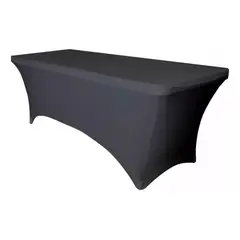 GENERICO - Mantel Forro En Spandex Para Mesa Plegable 1.80 Mts
