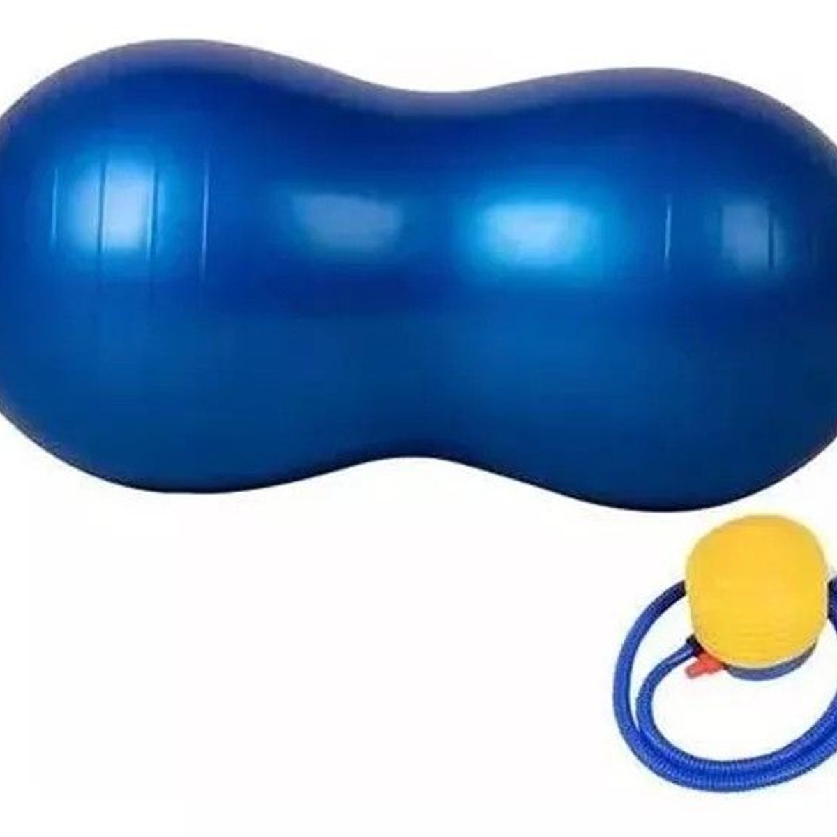 GENERICO - Balón Ovalado Pilates Yoga Tipo Maní 90x45cm Rehabilitación
