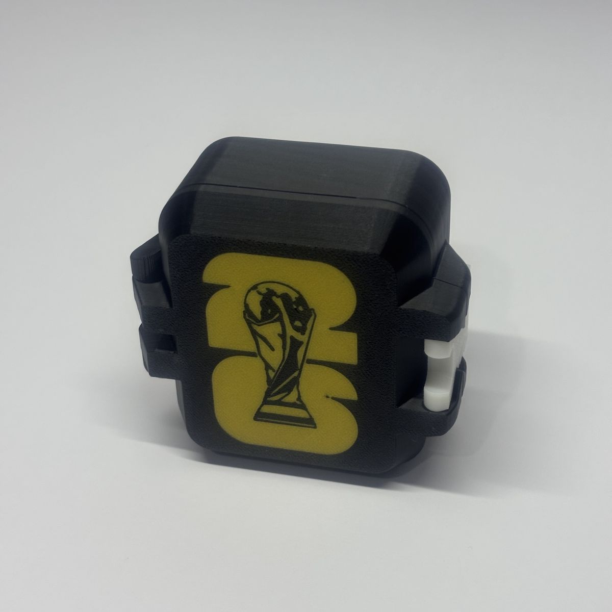 GENERICO - Caja mini porta figuritas album mundial fifa 2026 (+200 Láminas) - Negro