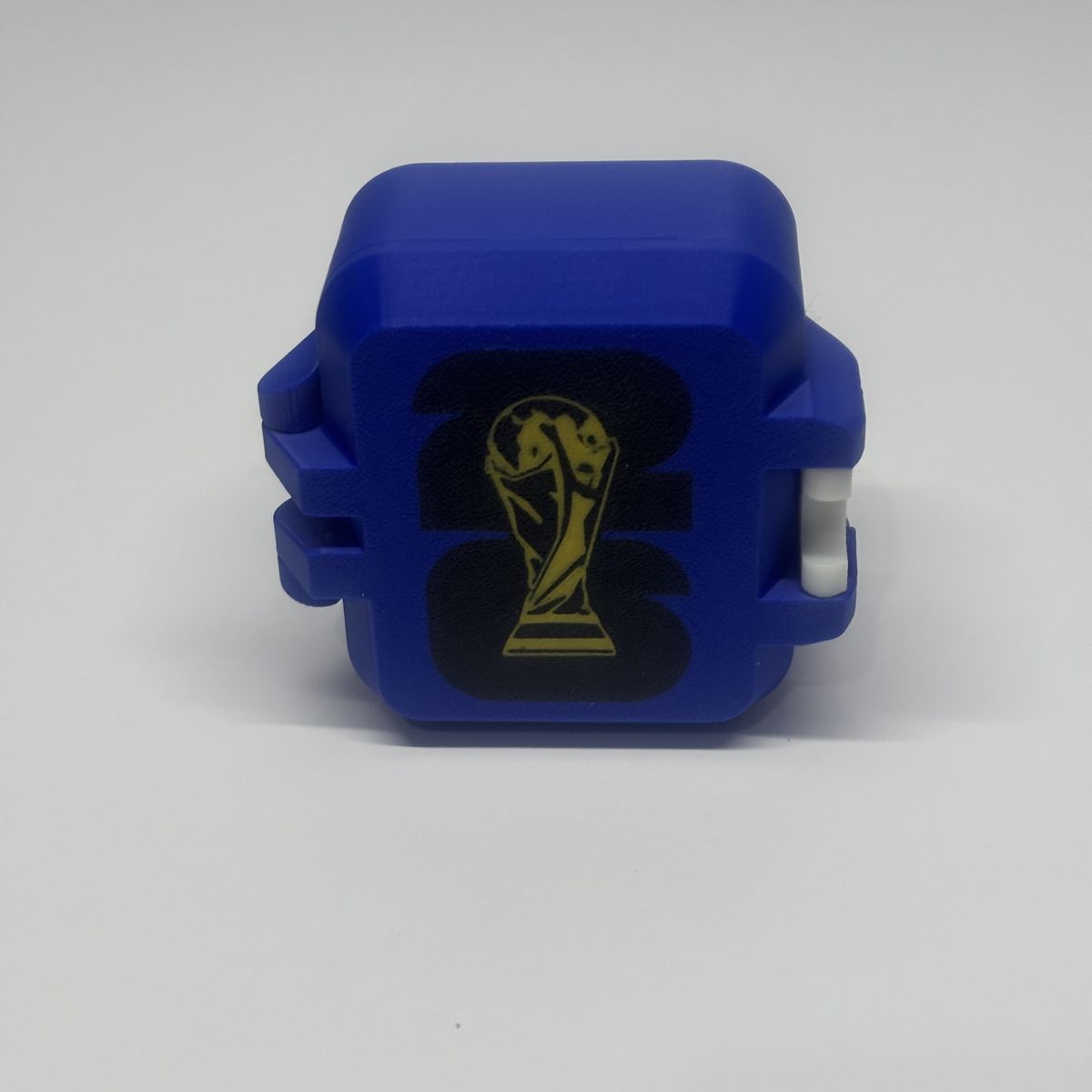 GENERICO - Caja mini porta figuritas album mundial fifa 2026 (+200 Láminas) - Azul