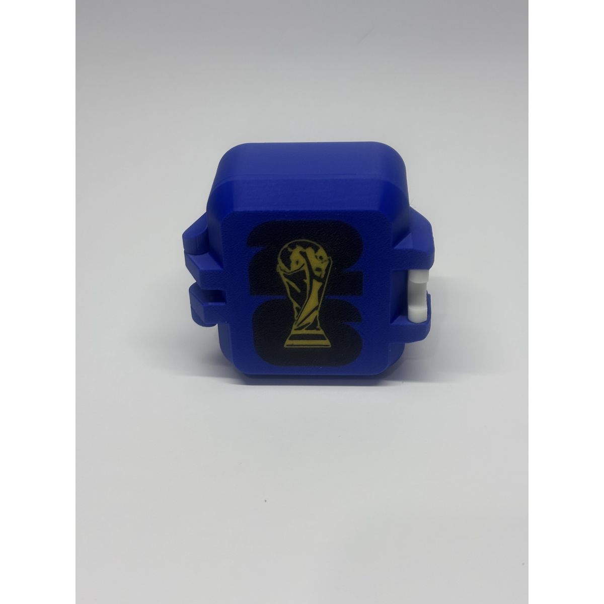 GENERICO - Caja mini porta figuritas album mundial fifa 2026 (+200 Láminas) - Azul