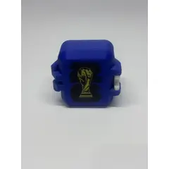 GENERICO - Caja mini porta figuritas album mundial fifa 2026 (+200 Láminas) - Azul