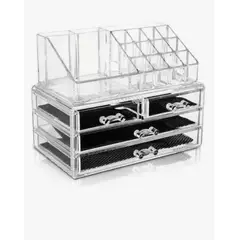 GENERICO - Organizador De Maquillaje Cosmetiquero Joyero Acrilico