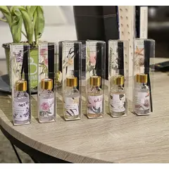 HOMEWELL - Aromatizante Difusor de Ambiente 20 ml con Palitos 6 Aroma