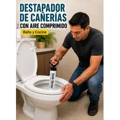 MOVI - Sopapo Destapador de Cañerías con Aire Comprimido