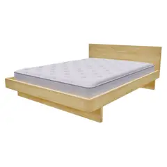 GENERICO - Cama OMI Color Miel 1.5 Plazas