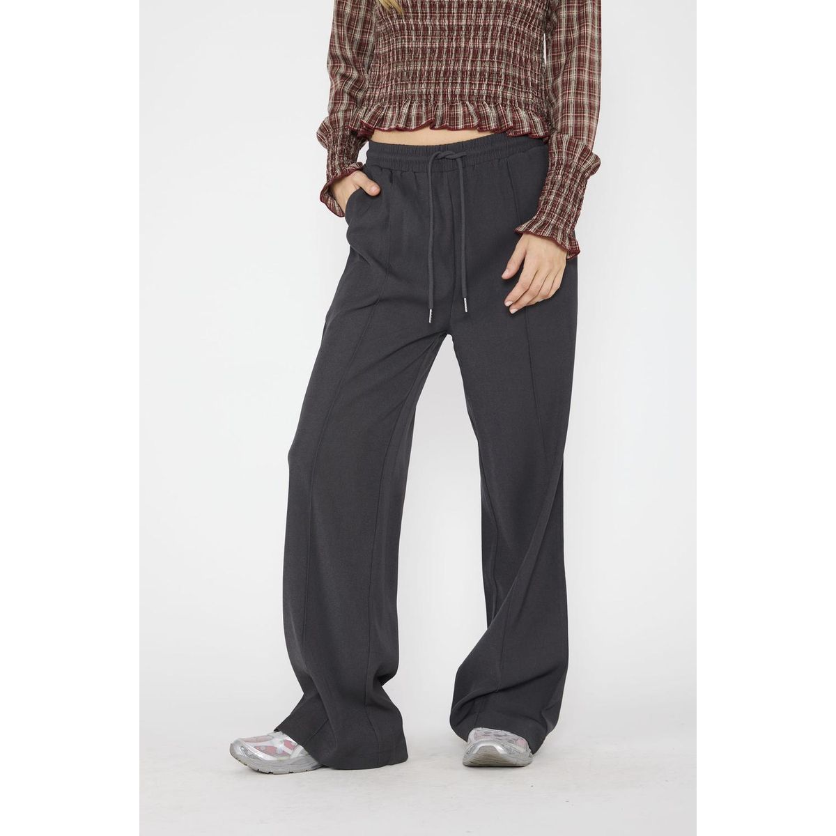 ECLIPSE - Pantalón María Gris