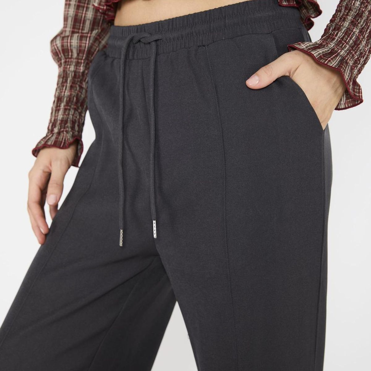 ECLIPSE - Pantalón María Gris