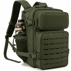 YEP S - Mochila Tactica Militar Outdoor Impermeable - Verde