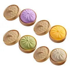 TIOZONEY - 4PCS Squishy De Dumpling Antiestrés