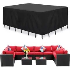 GENERICO - Funda Cubierta Mesa Jardin Exterior Impermeable 250x250cm