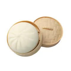 VATYERTY - Juguete antiestrés con forma de bollo Blanco