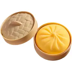 VATYERTY - Juguete antiestrés con forma de bollo Amarillo