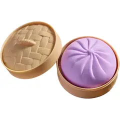 VATYERTY - Juguete antiestrés con forma de bollo Morado