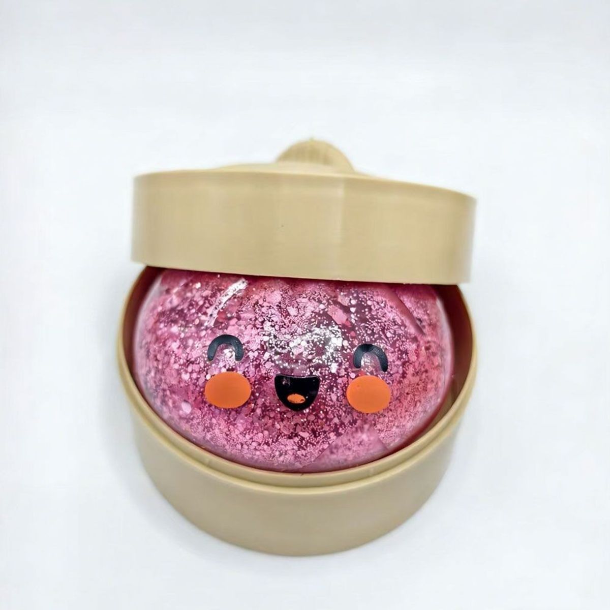 VATYERTY - Juguete antiestrés con forma de bollo Risa Rosa