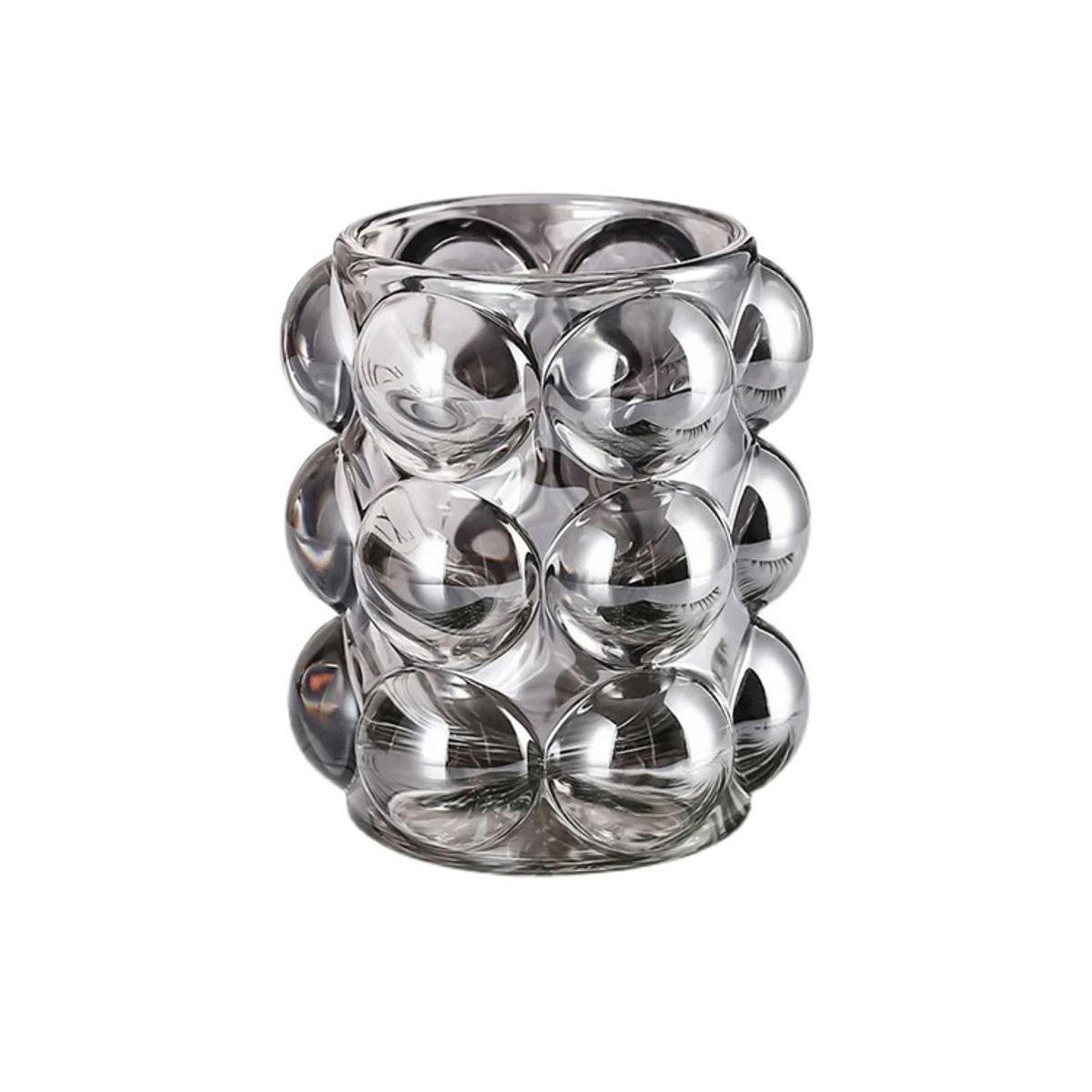 REGALITOLINDO CL - Portalápices Bubble - Vidrio Macizo 6x9 cm.