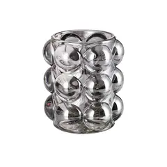 REGALITOLINDO CL - Portalápices Bubble - Vidrio Macizo 6x9 cm.