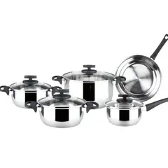 MAGEFESA - Batería de Cocina Style 9 Piezas