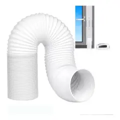 GENERICO - Tubo O Manga Aire Acondicionado Universal 3mt 15cm flexible