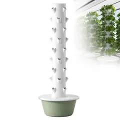 GENERICO - Torre De Cultivo Hidropónico Vertical 165x53cm Color Blanco