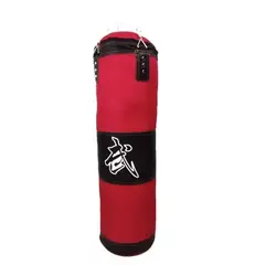 GENERICO - Caja Con Saco Box Grande Boxeo 120cmx40kg Con Cuero Pu
