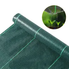 GENERICO - Tela Anti Maleza Anti Hierba Ground Cover 50 X 1 Mts Verde