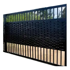 GENERICO - Cintas Para Cercos 130 Metros 4.6cm Cubre 150 Broches Negro