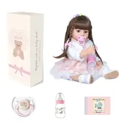 GENERICO - Muñecas Reborn De Silicona Cuerpo Completo 22 Pulg