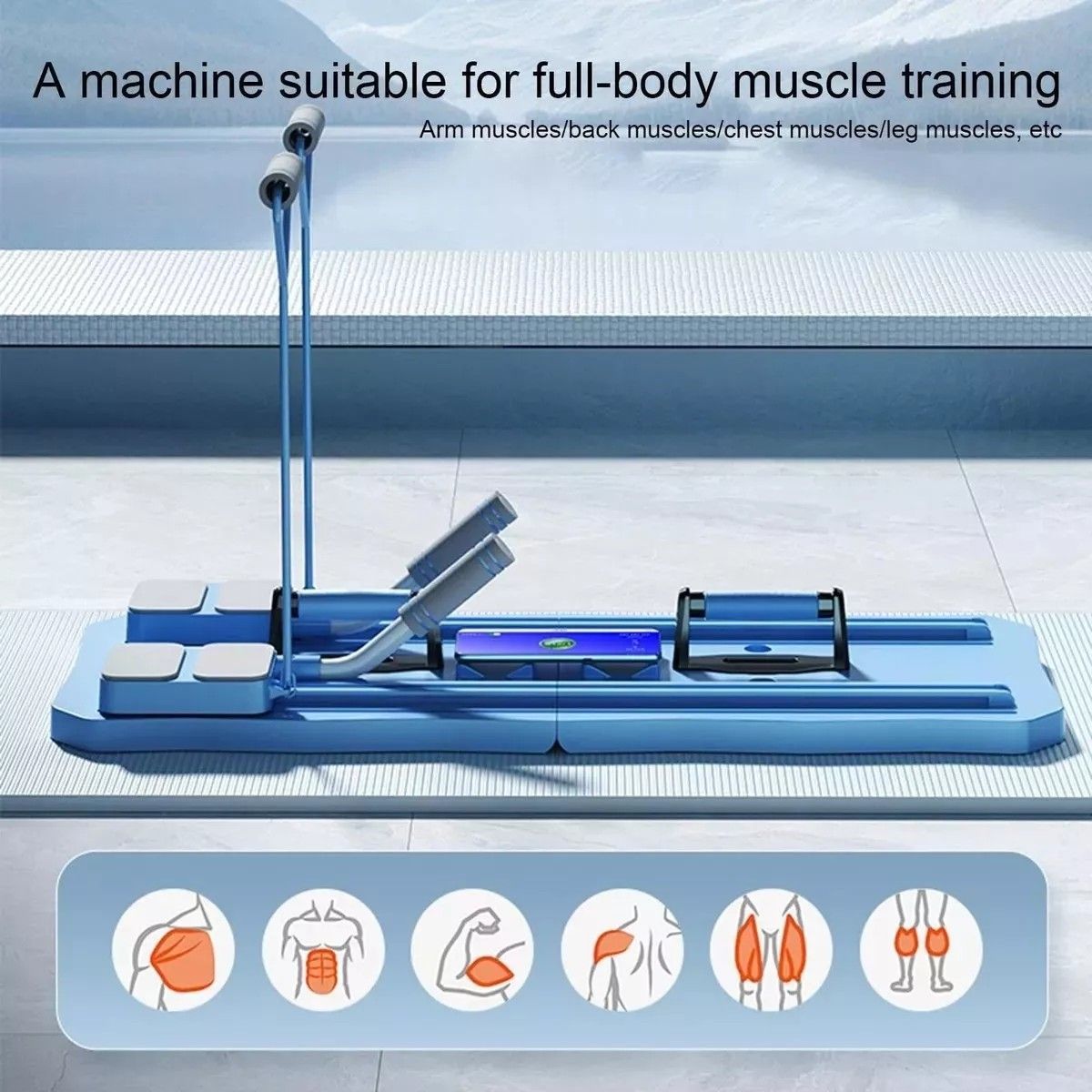 GENERICO - Pilates Reformer Tabla De Pilates Compacta