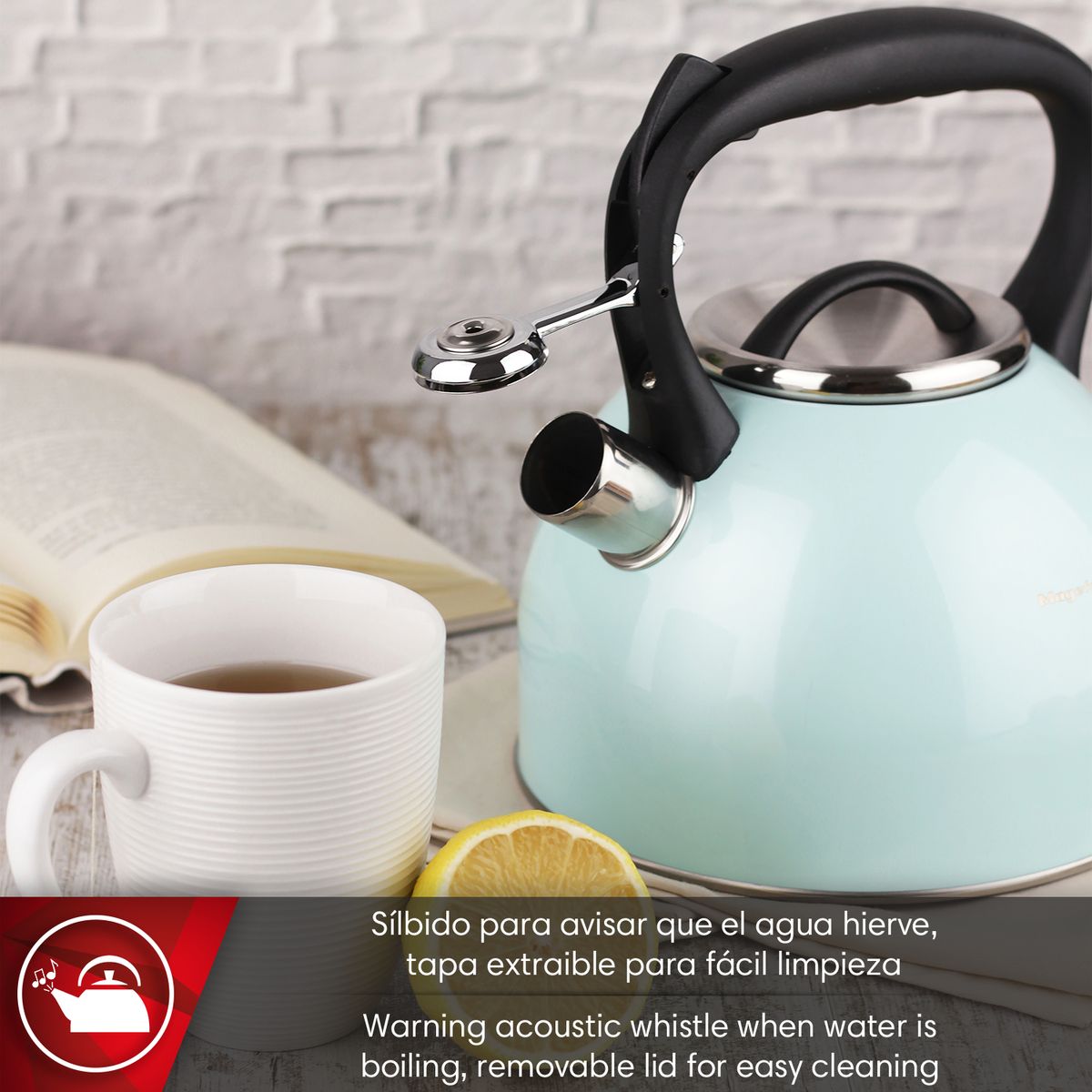 MAGEFESA - Tetera Magefesa Esmeralda 2,8 L