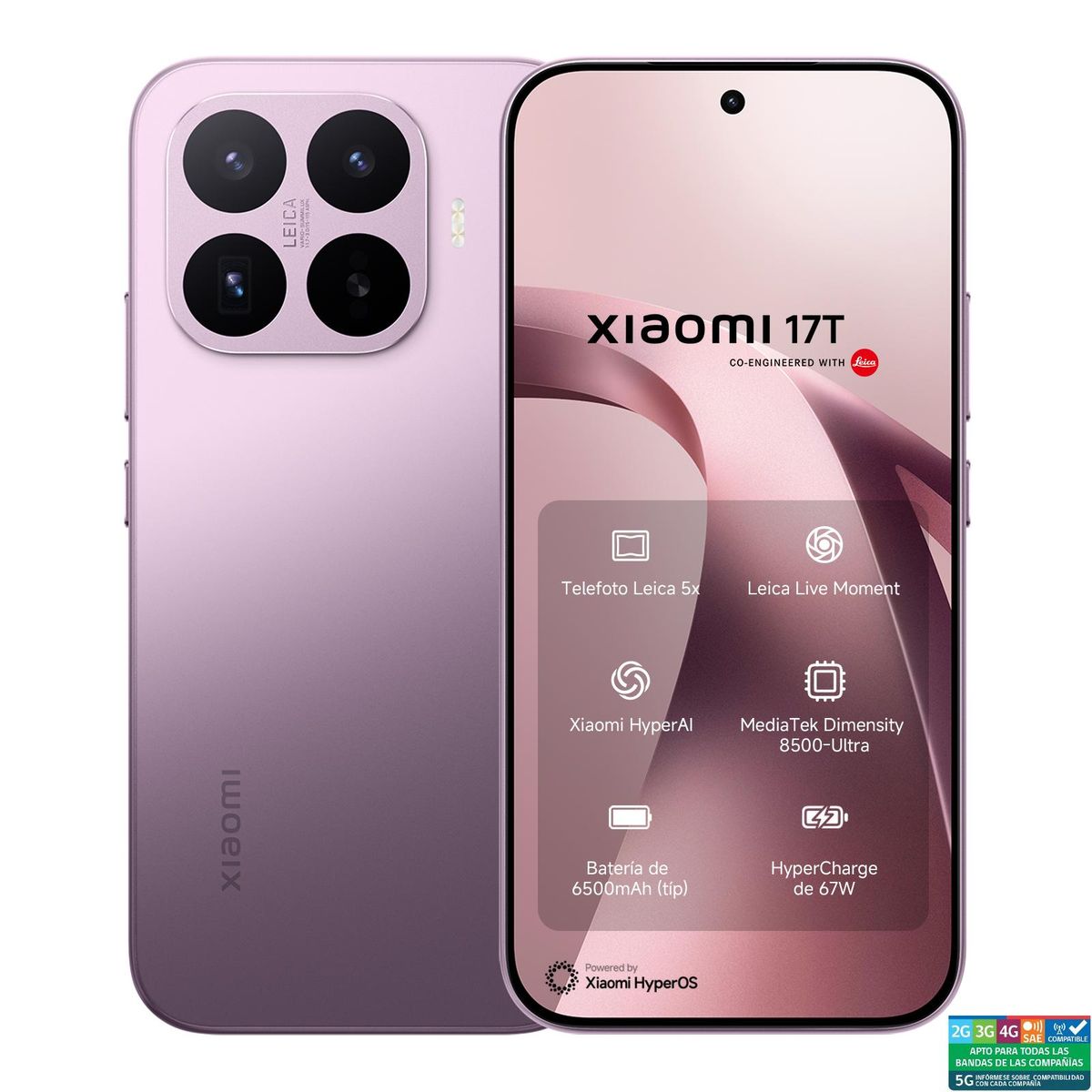 XIAOMI - Xiaomi 17T Violeta 12GB RAM 256GB ROM