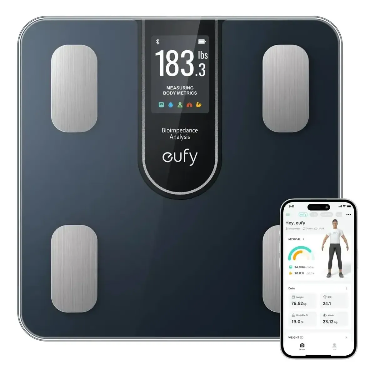 ANKER - Anker C20 Báscula Digital Corporal Inteligente