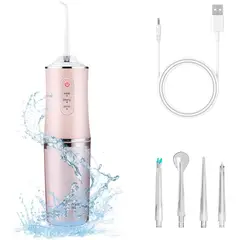 BLUEDREAMER - Limpiador Dental Portatil USB Irrigador Bucal