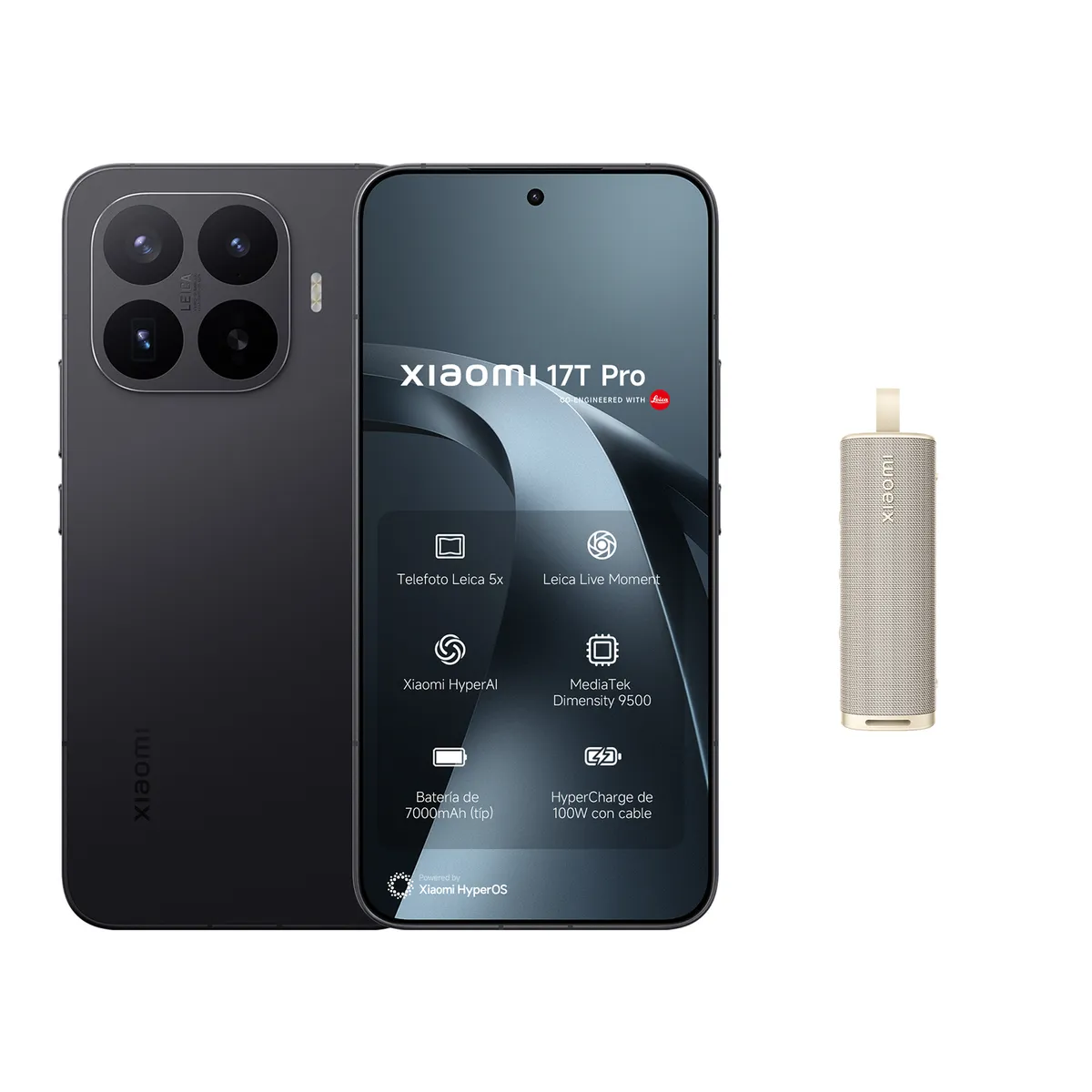 XIAOMI - Xiaomi 17T Pro Negro 512GB + Sound Outdoor