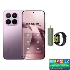 XIAOMI - 17T Violeta 512GB + Sound Outdoor + REDMI Watch 5 Active