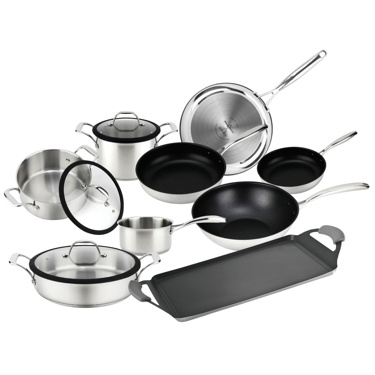 MAGEFESA - Batería de Cocina Magefesa Balance 12 Piezas